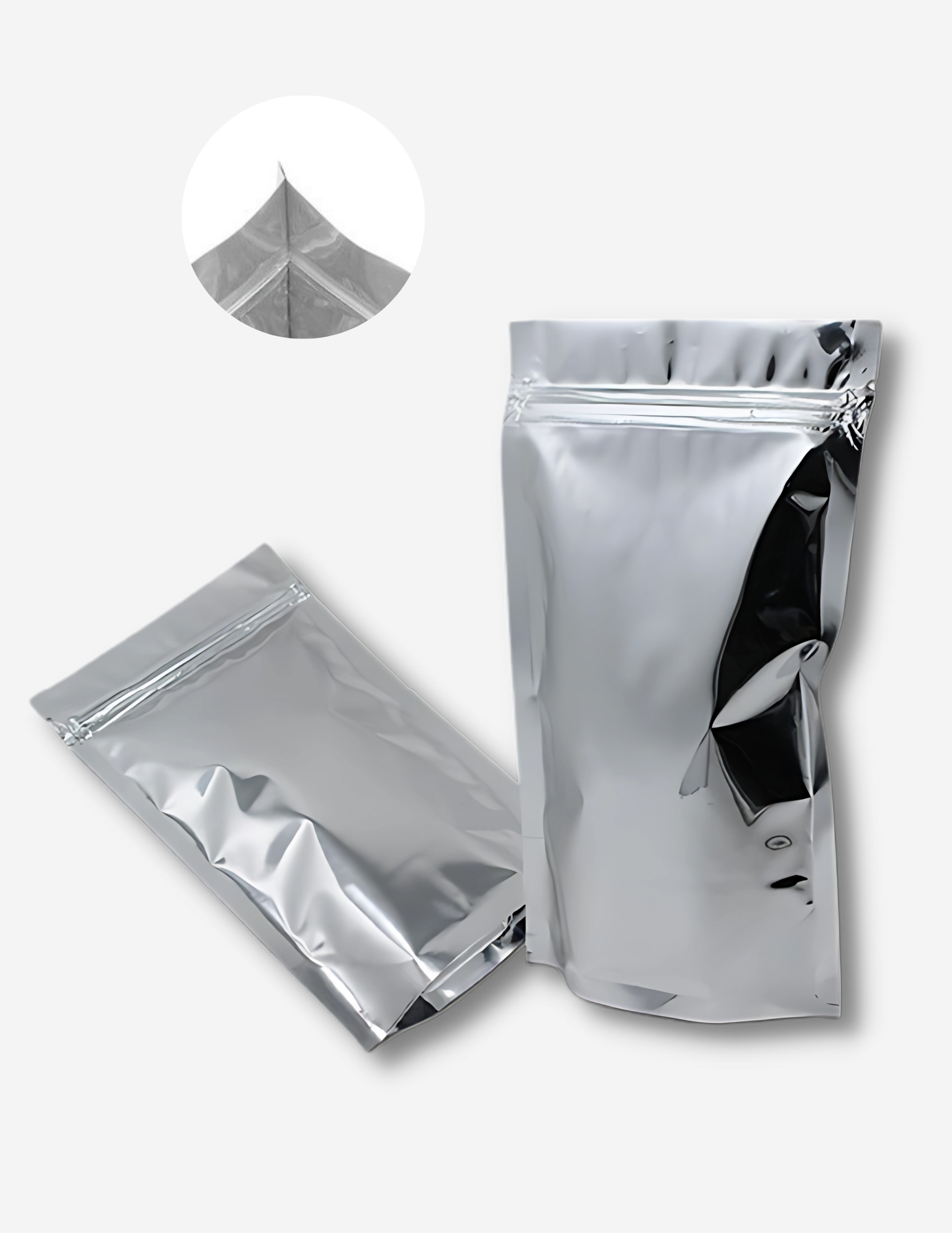 BOLSA STAND UP CON ZIPPER